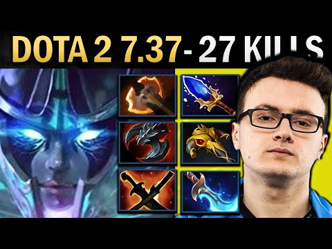 Phantom Assassin Gameplay Miracle with 1000 GPM and 27 Kills - Dota 2 7.37