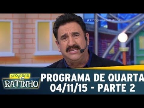Programa Do Ratinho - Quarta | Programa Do Ratinho - (04/11/2015) - Parte 02