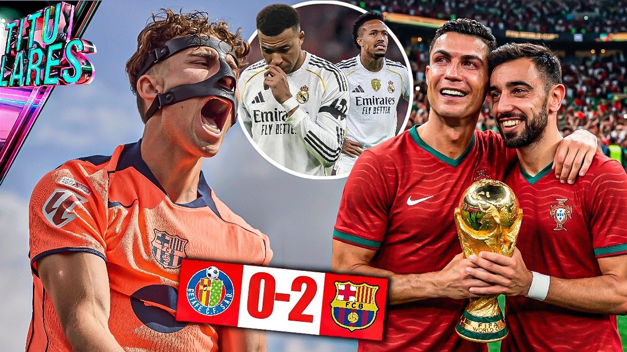 Gana el Barça y ¿habrá pasillo? | Quieren el Mundial para Cristiano | Militao roto ¿y Mbappé?