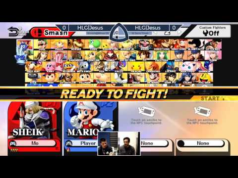 Sm4sh@Mines 50 - Mo (Sheik) Vs. HLG|Jesus (Mario) - Winners Semifinals
