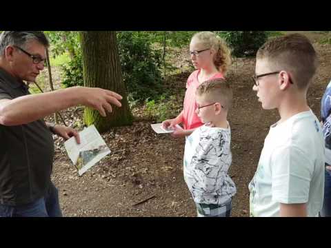 Natuur Begraaf plaats rondleiding en open dag  in Bergerbos  Sint Odilienberg Limburg