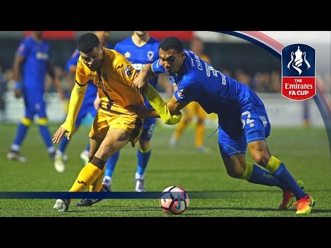 Sutton United 0-0 AFC Wimbledon - Emirates FA Cup 2016/17 (R3) | Goals & Highlights