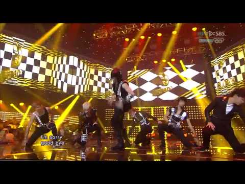 120729 C-CLOWN 'SOLO' at Inkigayo (2012 London Olympics Special)