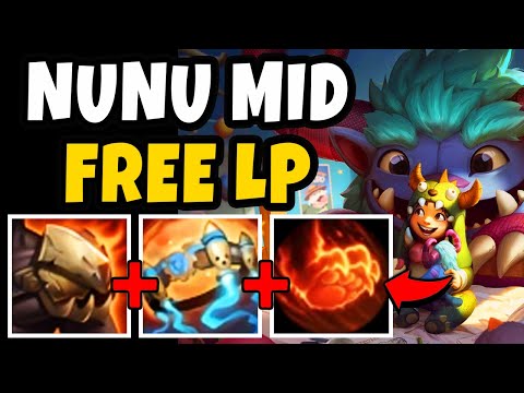 HOW TO PLAY NUNU MID IN SEASON 10! THE ROAM GOD IS BROKEN! - League of Legends