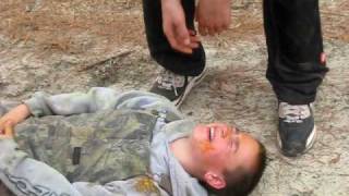 Paintball nut shot