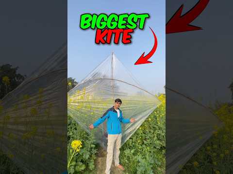 World Biggest Kite 🪁🧵