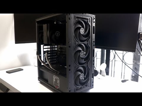 Arctic P12 PWM PST fans unboxing and installation