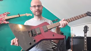 Video thumbnail for Jackson Demmelition fury red tide fade. Pro Series Phil Demmel signature guitar. Unboxing 4K by Peters Guitars