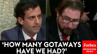 Eli Crane Grills Witness About About Threat Of Terrorists Crossing U.S. Border