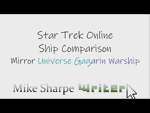 Star Trek Online - Ship Comparison - Mirror Universe Gagarin Warship