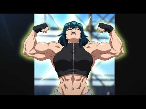 Anime Muscle growth Female