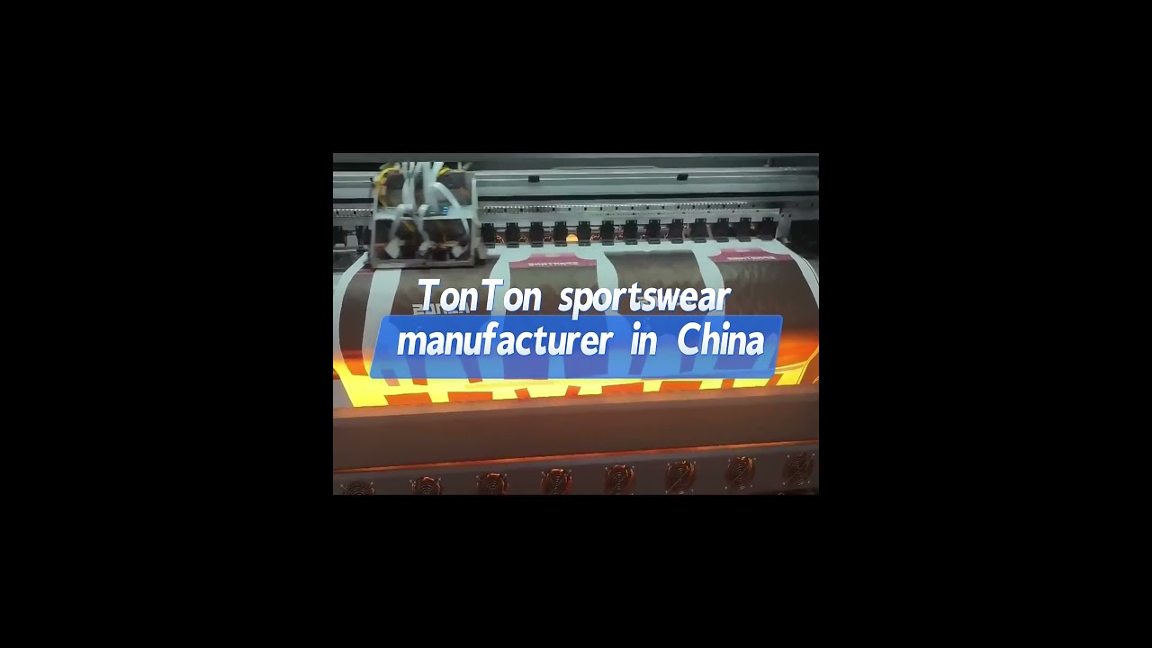 Premium Eco-Inks at the factory of Tonton Sportswear