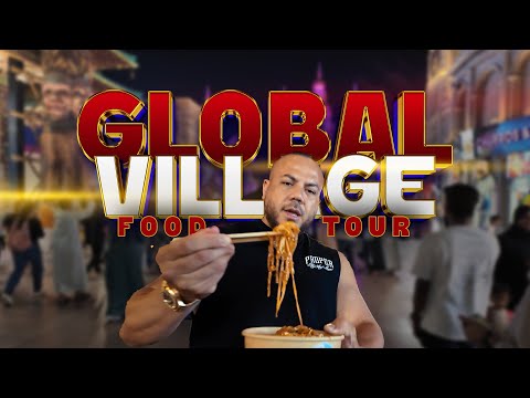 GLOBAL VILLAGE DUBAI - FOOD TOUR!!
