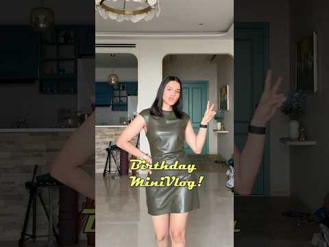 Birthday mini vlog 🥳