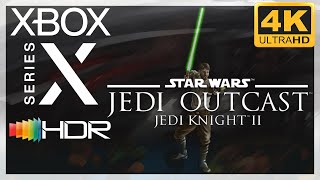 [4K/HDR] Star Wars Jedi Knight 2 : Jedi Outcast / Xbox Series X Gameplay