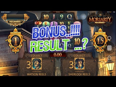 Moriarty Megaways - Bonus Win