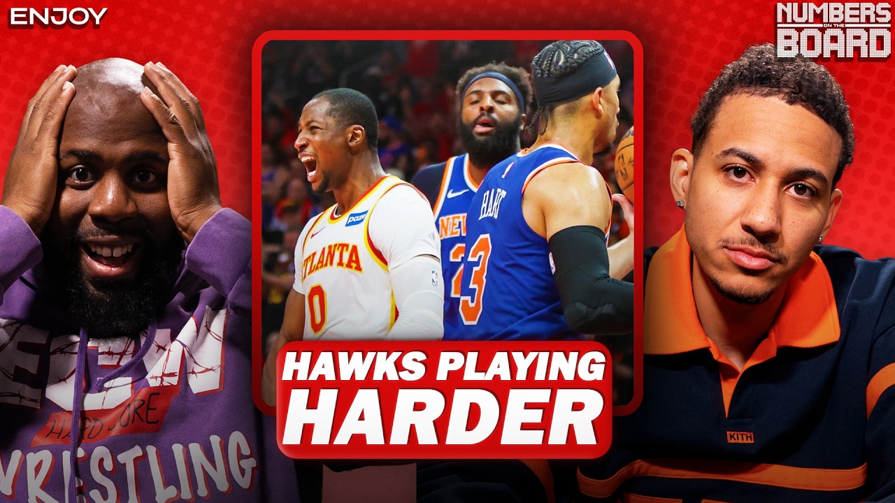 Atlanta Hawks have wanted it more against New York Knicks | Numbers on the Board | NBA on NBC