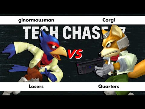 Tech Chase 17 Losers Quarters: ginormousman (Falco) Vs. Corgi (Fox)