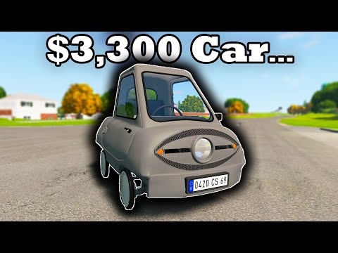 I Made The Cheapest Car of All Time! | Automation The Car Company Tycoon Game & BeamNG.drive