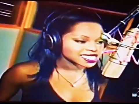 foxy brown recording ‘the promise’ on japanese tv in 1996.