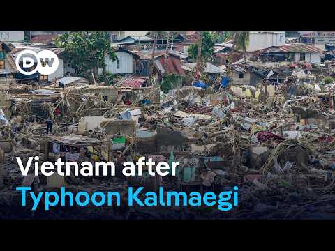 【國際時事】強颱海鷗重擊東南亞！菲律賓、越南兩地災情慘重 數千人無家可歸 (Typhoon Kalmaegi leaves thousands homeless in Vietnam | DW News)