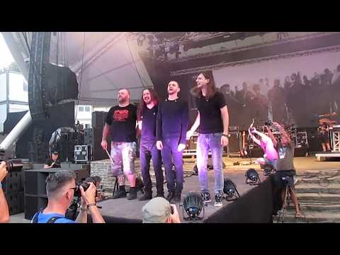 Riverside with extended intro for album "Waste7and" - live @ Loreley 2018