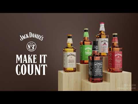 JACK DANIEL'S | 3D CINEMATIC WHISKY COMMERCIAL | BLENDER
