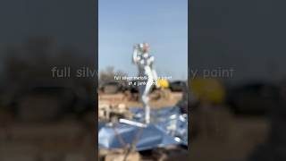Download lagu full silver body paint art #metallic #silver #creativemakeup #shorts mp3