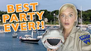 We Flew 1400 Miles For A Movie's Birthday Party?!? Jaws 50th Anniversary, Martha's Vineyard