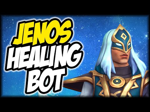 New Jenos Buffs!!! Is jenos a healing bot now? and will he be meta in Paladins?