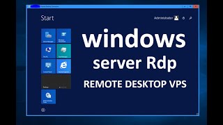 windows vps - how to connect to windows vps from windows os?