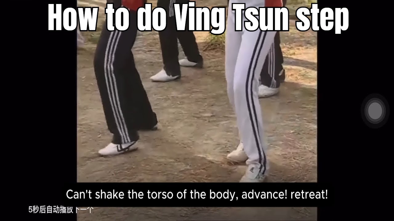  Advance and retreat steps