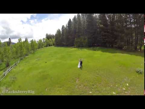 Beautiful Aerial Wedding Photography!