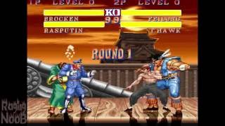Sheng Long &amp; Akuma vs Cammy &amp; Shura / Street Fighter II Deluxe MUGEN