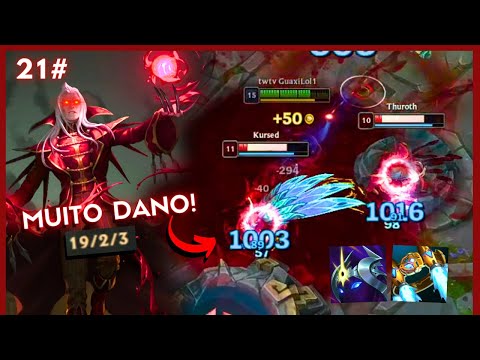 Vladimir vs Lux!  DELETANDO os INIMIGOS