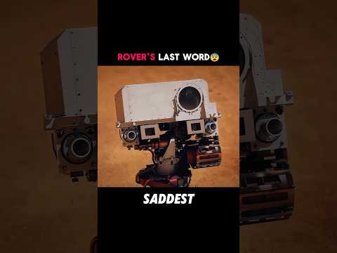 📡 Mars Rover’s Saddest Goodbye! 💔 Final Message from Space 🚀 #Shorts #Rover #Mars