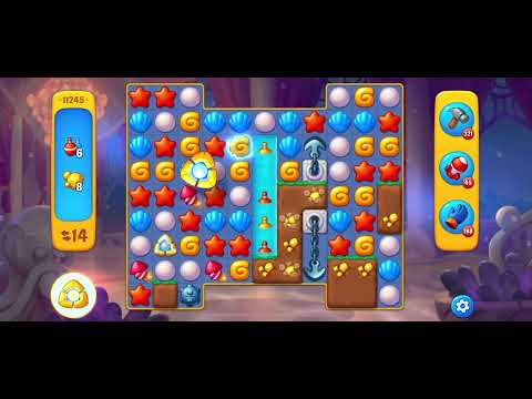 Fishdom level 11245 no boosters フィッシュダム ノーマル