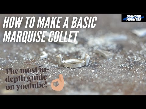 How to Make a Marquise Shape Collet