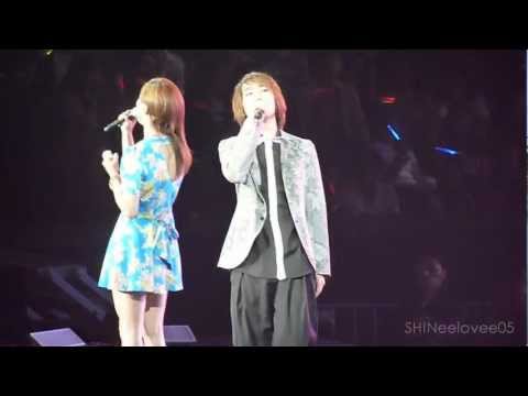 [CLOSEUP/FANCAM] 120520 Onew & Luna Can I Have this Dance (Onew Focus) @ SMTOWN LA, Honda Center