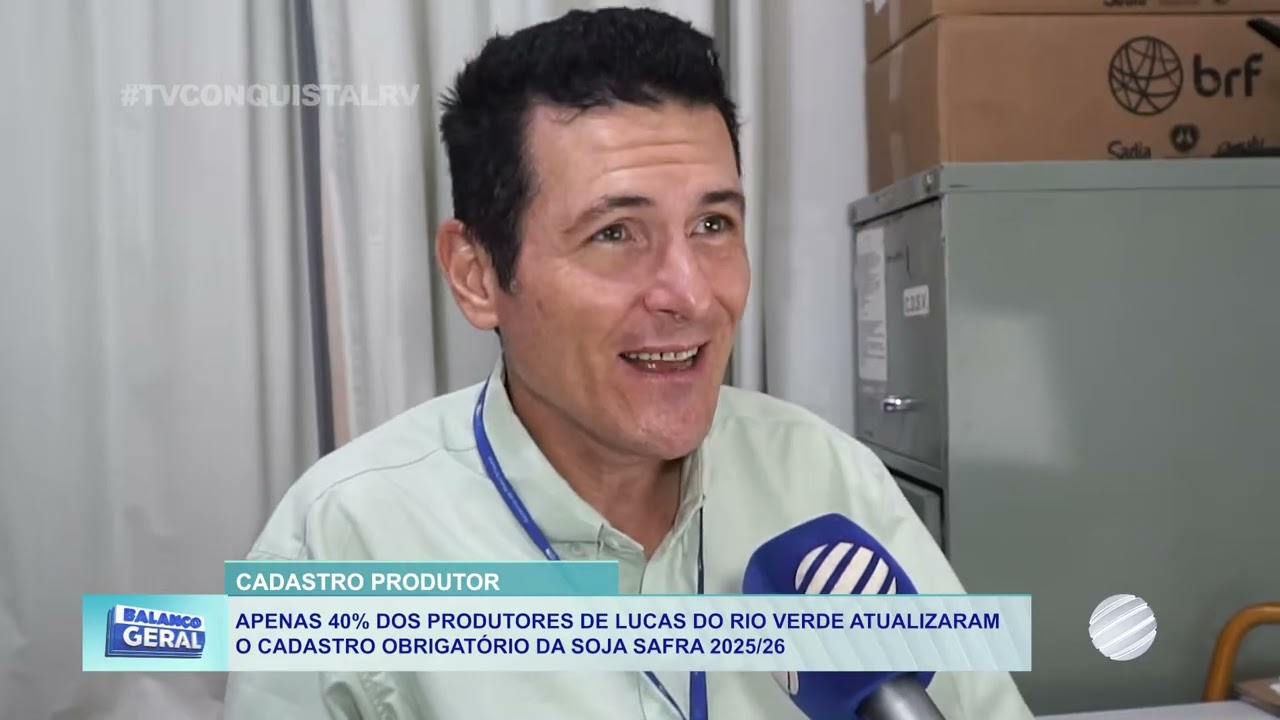 Cadastro da Safra é Urgente: Produtores de Lucas do Rio Verde Têm Prazo até 15 de Fevereiro