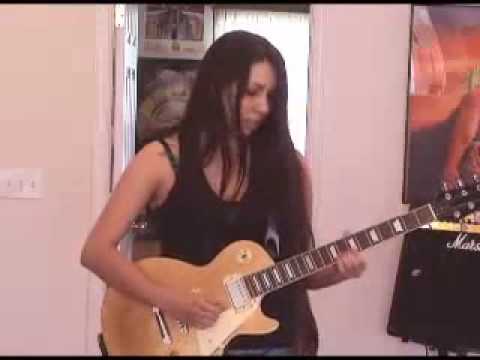 Girl Guitarist Plays Cliffs of Dover