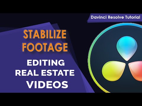 Stabilize Real Estate Footage with Davinci Resolve!