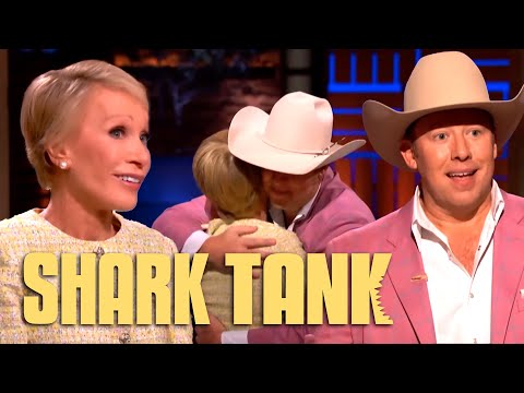 Charming Cowboy And Barbara Told To Get A Room! | Shark Tank US | Shark Tank Global