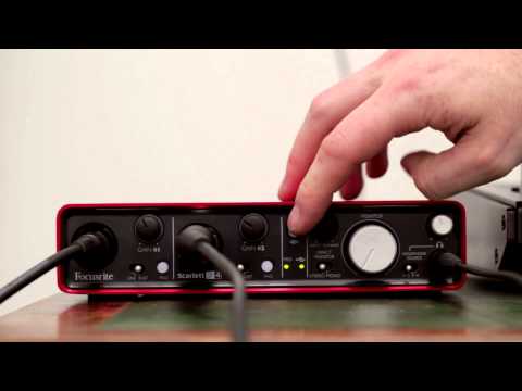 Focusrite // Scarlett 2i4 1st Gen - Audio Interface Tutorial