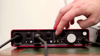 Video thumbnail for Focusrite // Scarlett 2i4 1st Gen - Audio Interface Tutorial by Focusrite