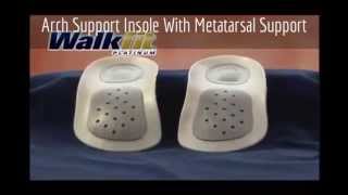 preview picture of video 'Arch Support Insole With Metatarsal Support'
