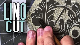 Making a LinoCut Emblem -- Linoleum Printmaking