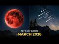 Don T Miss These 5 Rare Astronomical Events In March 2026