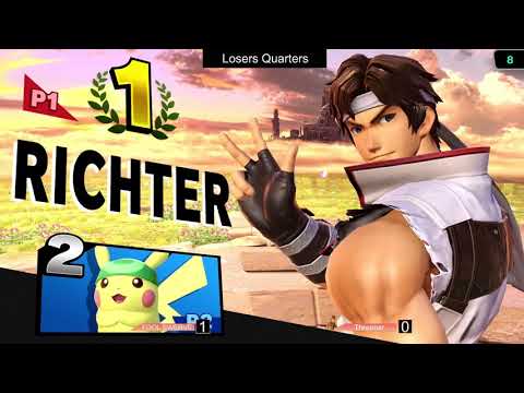 Walla Walla Wallop #15 Losers Quarterfinals - Threebar (Pikachu) vs Fool (Richter, Captain Falcon)
