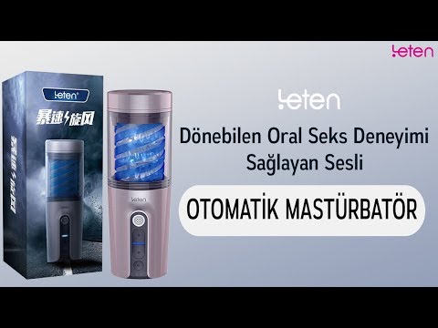 Leten Dönebilen Oral Seks Deneyimi Sağlayan Sesli Otomatik Mastürbatör